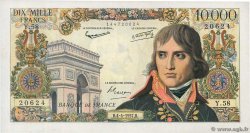 10000 Francs BONAPARTE FRANCE  1957 F.51.07 SUP