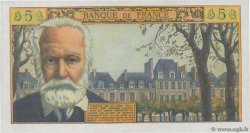 5 Nouveaux Francs VICTOR HUGO FRANCE  1959 F.56.03 UNC-