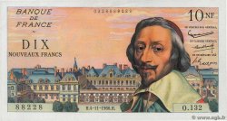 10 Nouveaux Francs RICHELIEU FRANCE  1960 F.57.11 AU+