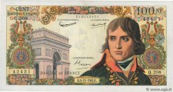 100 Nouveaux Francs BONAPARTE FRANCE  1962 F.59.18 XF+