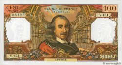 100 Francs CORNEILLE FRANCIA  1969 F.65.27 q.FDC