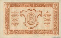 1 Franc TRÉSORERIE AUX ARMÉES 1917 FRANCIA  1917 VF.03.06 SC