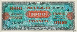 1000 Francs FRANCE FRANKREICH  1945 VF.27.03 ST