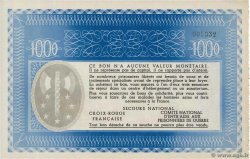 1000 Francs BON DE SOLIDARITÉ FRANCE regionalism and various  1941 KL.12 UNC-