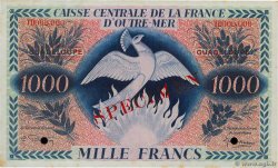 1000 Francs Phénix Spécimen GUADELOUPE  1944 P.30s VZ