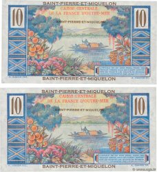 10 Francs Colbert Lot SAINT PIERRE E MIQUELON  1946 P.23 FDC