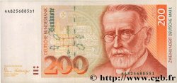 200 Deutsche Mark GERMAN FEDERAL REPUBLIC  1989 P.42 MBC