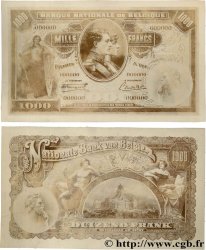 1000 Francs Photo BELGIEN  1923 P.- fST