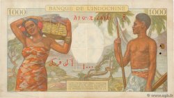 1000 Francs DJIBOUTI  1938 P.10 TB+