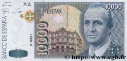 10000 Pesetas Numéro spécial SPAIN  1992 P.166 AU+