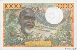 1000 Francs WEST AFRIKANISCHE STAATEN  1977 P.803To VZ+