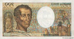 200 Francs MONTESQUIEU Fauté FRANCE  1985 F.70.05 TTB