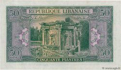 50 Piastres LIBANO  1950 P.043 EBC