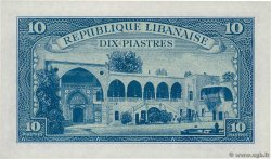 10 Piastres LIBANO  1950 P.047 FDC