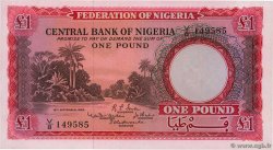 1 Pound NIGERIA  1958 P.04a NEUF