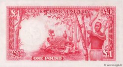1 Pound NIGERIA  1958 P.04a NEUF