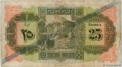 25 Livres SYRIA  1939 P.043a VG