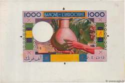 1000 Francs Épreuve DJIBOUTI  1946 P.20E SPL