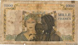 1000 Francs FRENCH WEST AFRICA (1895-1958)  1941 P.24 G
