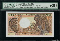 5000 Francs CENTRAFRIQUE  1984 P.12a