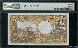 5000 Francs CONGO  1992 P.12 SC+