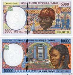 50000 et 10000 Francs Lot ESTADOS DE ÁFRICA CENTRAL
  2000 P.204Ef et P.205Ef FDC