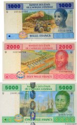 1000, 2000 et 5000 Francs Lot ÉTATS DE L