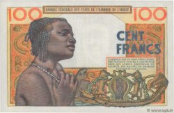 100 Francs WEST AFRIKANISCHE STAATEN  1959 P.002a VZ+