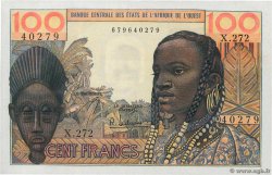 100 Francs WEST AFRICAN STATES  1966 P.002b AU+