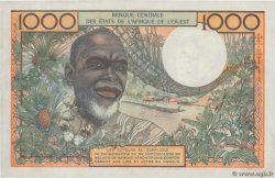 1000 Francs WEST AFRIKANISCHE STAATEN  1959 P.004 fST
