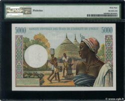 5000 Francs Spécimen ESTADOS DEL OESTE AFRICANO  1964 P.005s SC