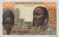 100 Francs ESTADOS DEL OESTE AFRICANO  1961 P.201Ba SC+