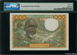 1000 Francs ESTADOS DEL OESTE AFRICANO  1965 P.503Eg EBC