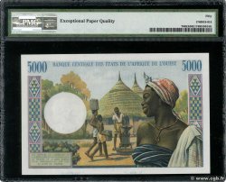 5000 Francs WEST AFRICAN STATES  1969 P.704Kh XF+