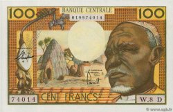 100 Francs EQUATORIAL AFRICAN STATES (FRENCH)  1963 P.03d SC+