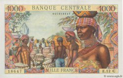1000 Francs EQUATORIAL AFRICAN STATES (FRENCH)  1962 P.05g SC