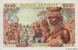 1000 Francs EQUATORIAL AFRICAN STATES (FRENCH)  1962 P.05h SPL+