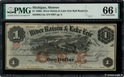 1 Dollar UNITED STATES OF AMERICA Monroe 1863  UNC