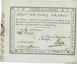 5 Francs FRANCE  1799 Laf.221 AU+