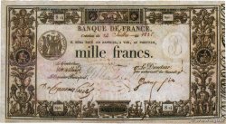 1000 Francs type 1817 Définitif Faux FRANCIA  1817 F.A09.01x MBC