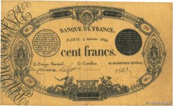 100 Francs type 1848 Définitif Faux FRANKREICH  1849 F.A24.02x SS