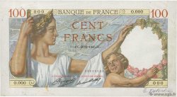 100 Francs SULLY Épreuve FRANCIA  1935 F.26.00Ed SPL