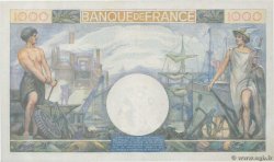 1000 Francs COMMERCE ET INDUSTRIE FRANKREICH  1944 F.39.11 fST+