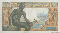 1000 Francs DÉESSE DÉMÉTER Petit numéro FRANCE  1942 F.40.01 VF