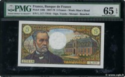 5 Francs PASTEUR FRANCE  1970 F.61.12 NEUF