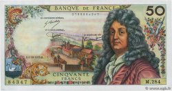 50 Francs RACINE FRANCIA  1975 F.64.31 AU+
