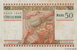 50 Mark SARRE FRANCIA  1947 VF.48.01 q.BB