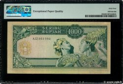 1000 Rupiah INDONESIA  1960 P.088b UNC-