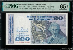 20 Pounds IRLANDA  1990 P.073c FDC