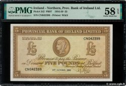 5 Pounds IRLANDE DU NORD  1954 P.242 SPL